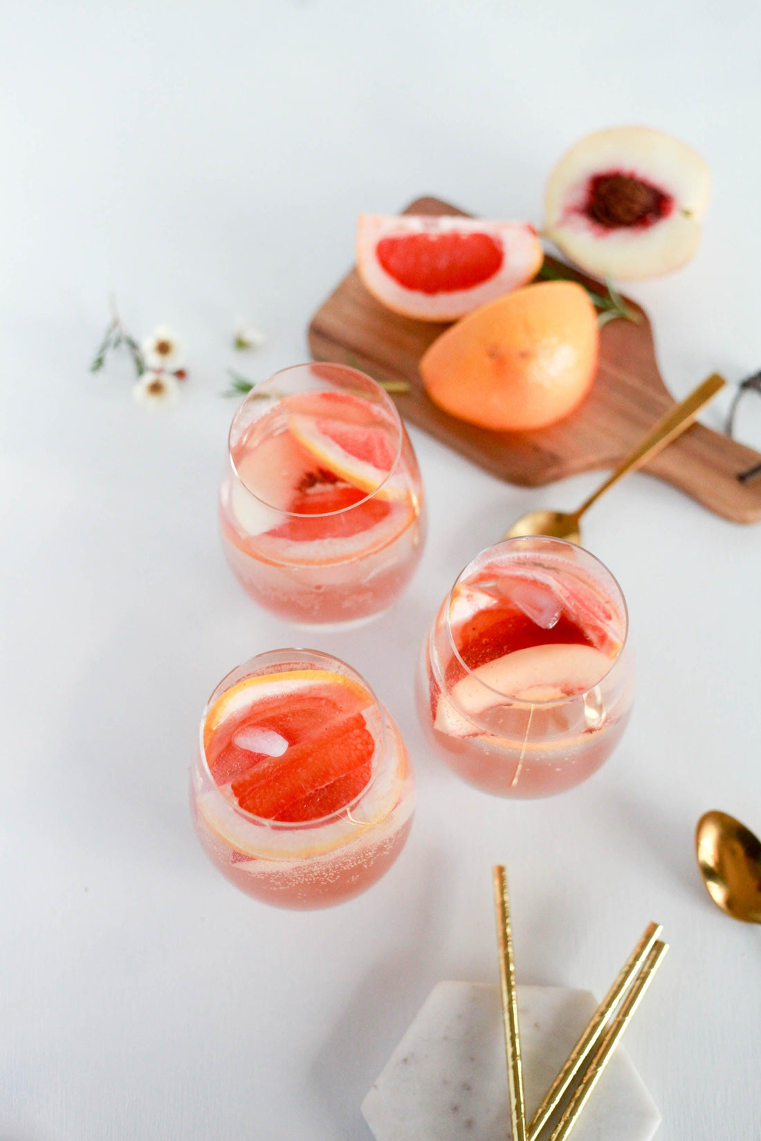 Simple 4 Ingredient Easter Brunch Mocktail - Giorgio Cookie Co