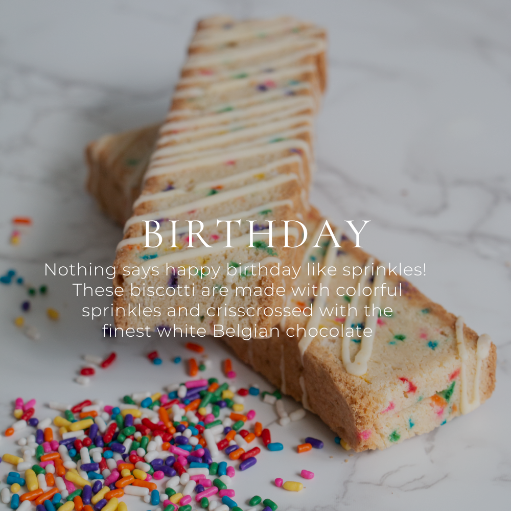 Birthday/Confetti Biscotti