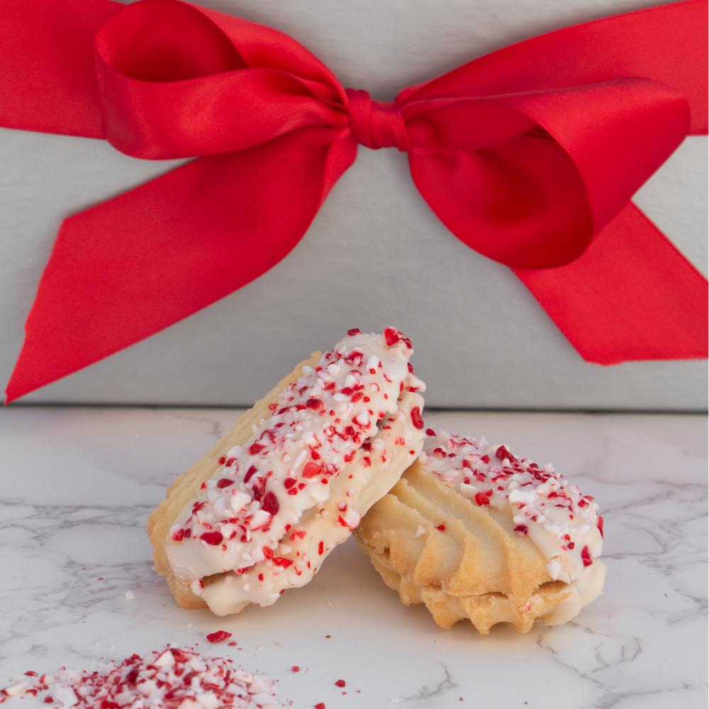 White Chocolate Peppermint Cookies