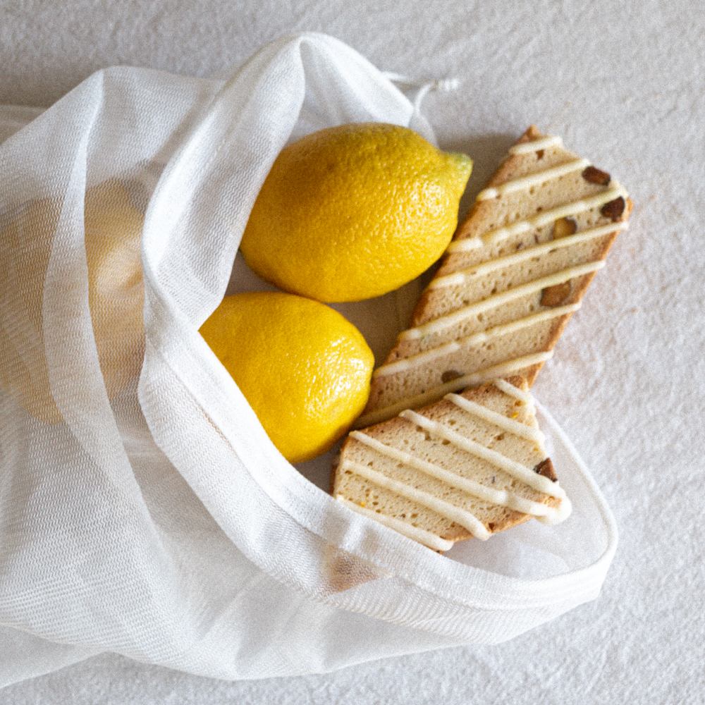 White Chocolate Lemon Pistachio Biscotti - Giorgio Cookie Co