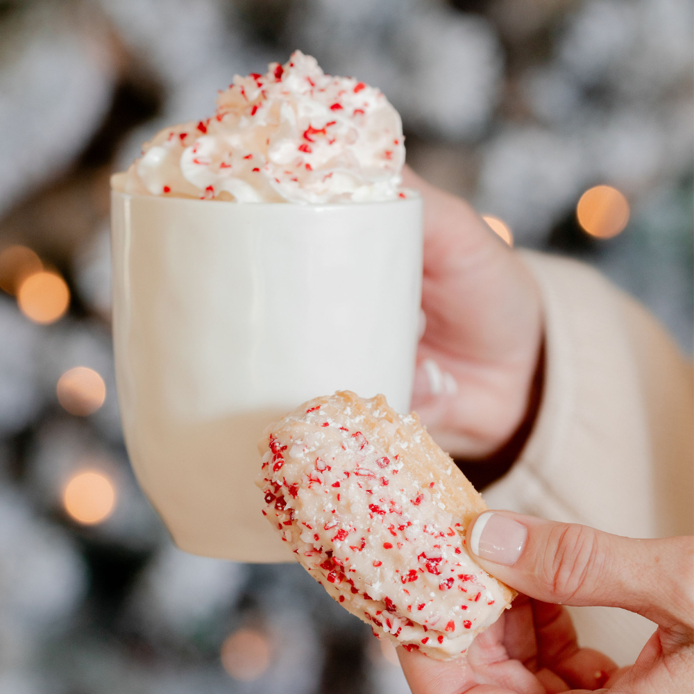 White Chocolate Peppermint Cookies