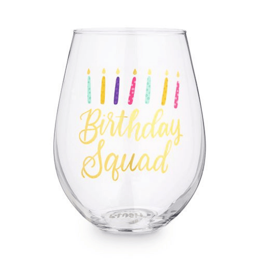 Giorgio Cookie Company Online Shop for Birthday Squad - Wine Glass | View - 1