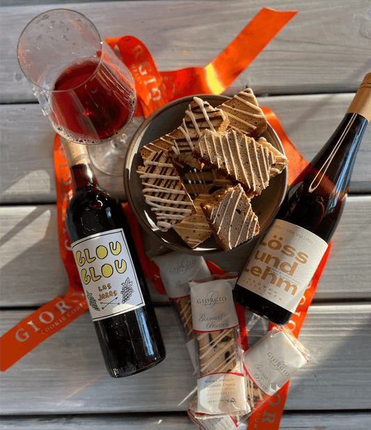 Biscotti & Wine Pairing Guide by Sommelier Kirsten Bhattacharyya - Giorgio Cookie Co