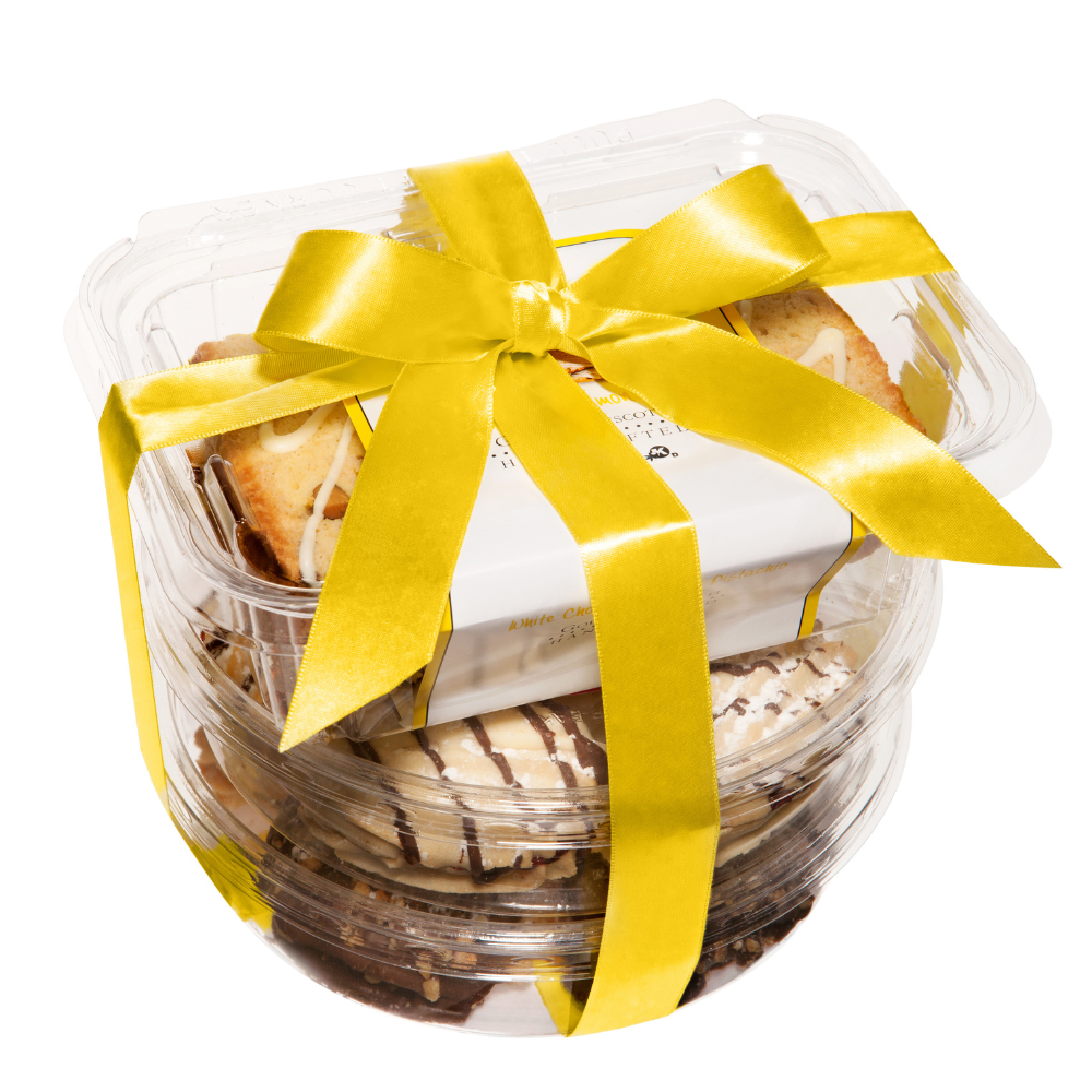 Lemon Biscotti + Cookie Samplers