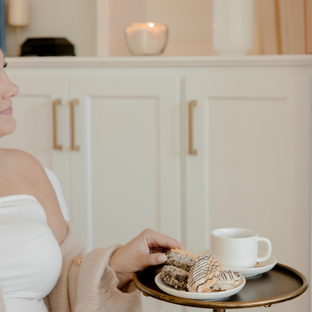 Coffee, Cookies + Candle Gift Set