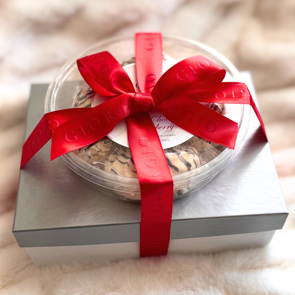 Holiday Biscotti + Cookie Gift Box
