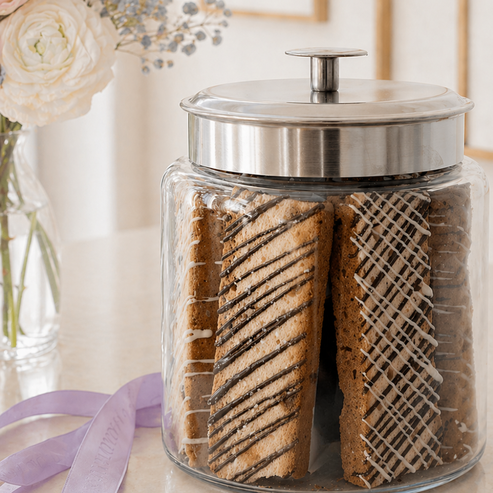 Italian Biscotti Jar