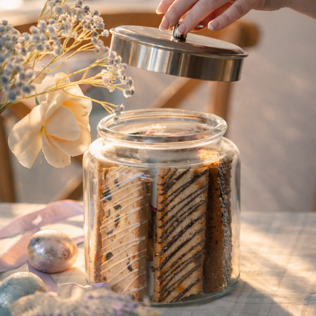 Italian Biscotti Jar