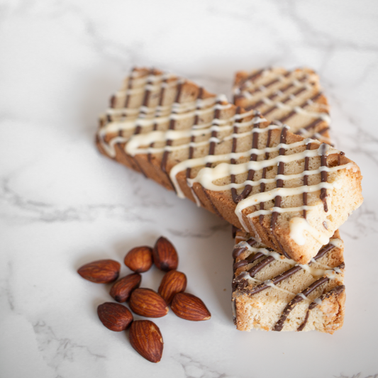 Double Chocolate Roasted Almond Biscotti