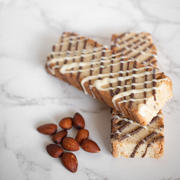 Double Chocolate Roasted Almond Biscotti - Giorgio Cookie Co