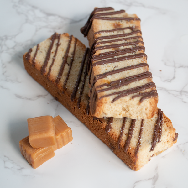 Salted Caramel Biscotti - Giorgio Cookie Co