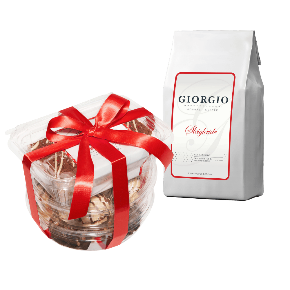 Giorgio Cookie Company Online Shop for Christmas Coffee & Biscotti/Cookie Sampler Gift Set | View - 1