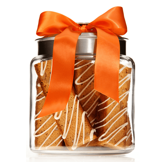 Giorgio Cookie Company Online Shop for Wholesale White Chocolate Pumpkin Walnut Biscotti | View - 1