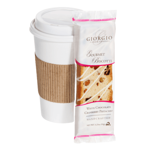 Giorgio Cookie Company Online Shop for Wholesale White Chocolate Cranberry Orange Biscotti | View - 2