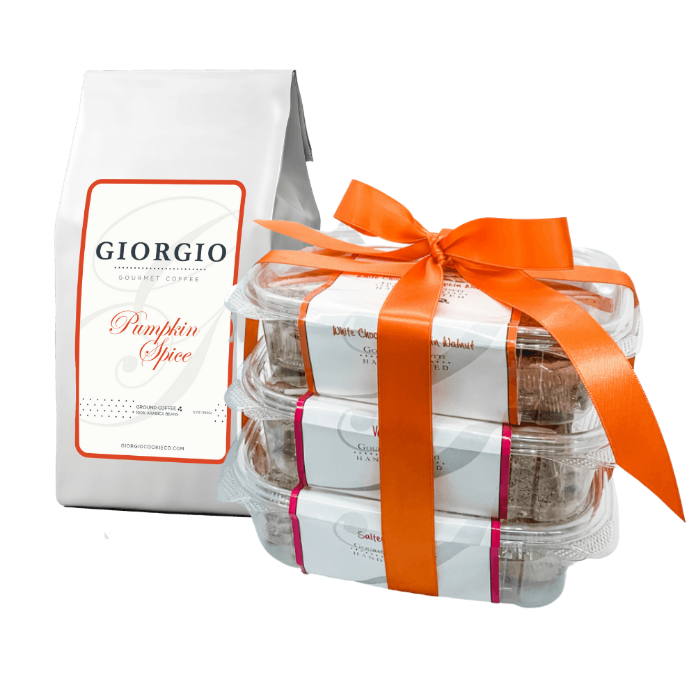 Giorgio Cookie Company Online Shop for Fall Coffee & Biscotti Sampler Gift Set | View - 1	