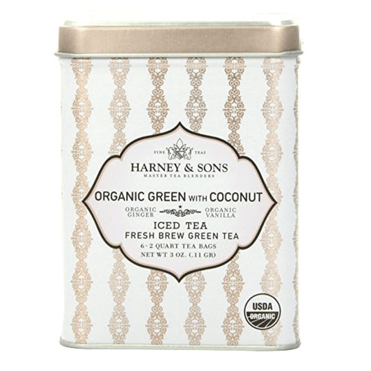 Giorgio Cookie Company Online Shop for Harney & Sons - Organic Green w/Coconut ICED TEA (6 Ct) | View - 1